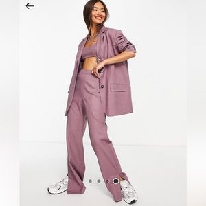 Topshop pants (size: 6) - part of a set